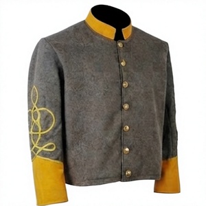 Chaqueta de Lana Estilo Militar Estadounidense para Hombre, Reproducción Histórica, Abrigo de Invierno Informal - Product Image 3