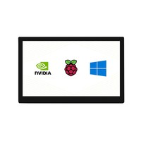 QLED Quantum Dot Display 10.1 inci, sentuh kapasitif, 1280x720, G + G Panel kaca tangguh, berbagai sistem mendukung