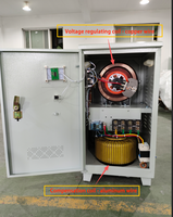 Stabilizer Tegangan Otomatis AVR Satu Fasa TND-30kva Tembaga AC Tipe Statis Servo 1S Waktu Respons Input 150-250v OTU 220V 20K