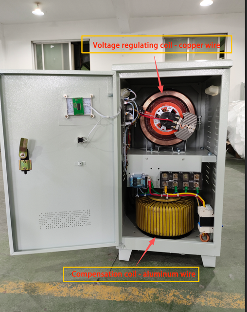 Single Phase AVR Automatic Voltage Stabilizer TND-30kva Copper AC Static Type Servo 1S Response Time Input 150-250v OTU 220V 20K