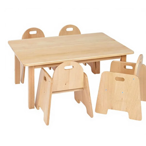 Meubles de garderie Montessori, mobilier pour la maternelle, équipement pour la crèche, table et chaise pour enfants - Product Image 5