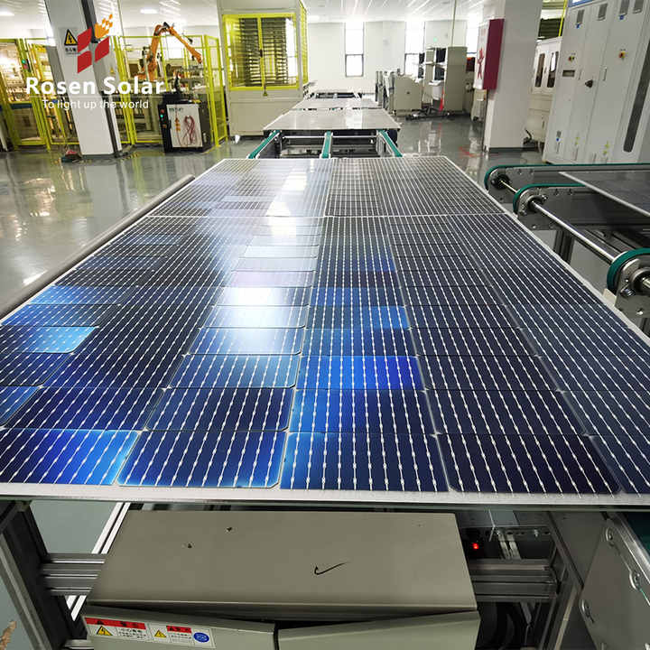 N-Type Bifacial Solar Panel Topcon Technology 580W 590W 600W 610W Solar ...