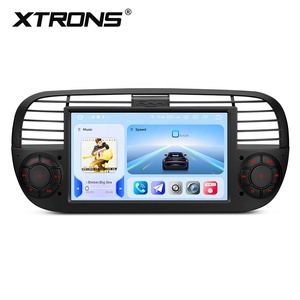 Xtrons 7 inch Octa Core xe Android 14 hệ thống định vị 8 + 256GB QLED IPS hiển thị được xây dựng trong DTS âm thanh kỹ thuật số DSP cho Fiat 500 - Product Image 2