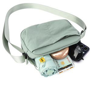 Simple Everyday Commuter Women's Shoulder Bag Solid Color Japanese Style Casual Small Square Crossbody Bag Lightweight Portable - Product Image 4