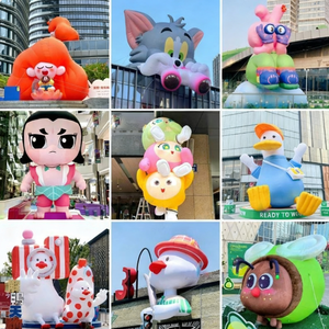 ชุดมาสค็อตไข่พองได้หลากสีสามารถเคลื่อนย้ายได้ - Product Image 6