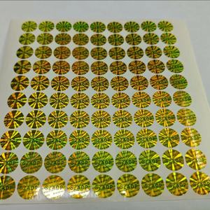 Autocollants adhésifs personnalisés en PET pour emballage en boîte, avec logo détachable et sceau anti-contrefaçon sans résidu pour fruits (vente en gros) - Product Image 1