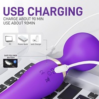 Vibromasseur double tête pour femme, produit sexuel pour adultes, bâton de massage pour masturbation féminine, vibromasseur pour adultes