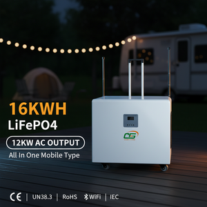 BH-16KWH 51.2v 16KWH Sistema de Almacenamiento de Energía con Batería Todo en Uno, Estación de Energía Solar Móvil con 12kw Integrados - Product Image 3