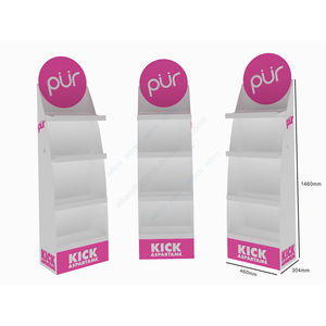 Étagère de présentation au sol en plastique multicouche pour la promotion de chewing-gum et de snacks - Product Image 3