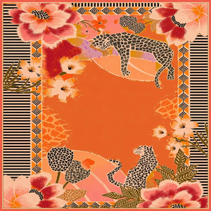 Tapis de jeu de Mahjong à motif floral féerique vert, avec dos en caoutchouc antidérapant, silencieux, élégant, fleurs et papillons, pour le Mahjong américain - Product Image 5