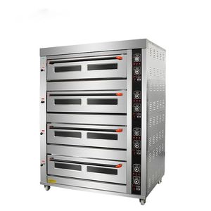 Horno de pulverización grande, cabina para hornear Lpg Deck 1 <span class=keywords><strong>2</strong></span> bandejas para hornear carne, Comercial Muilti, precio alto, Pizza al aire libre, madera giratoria, comprar - Product Image 4