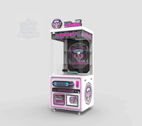 Machine à griffes commerciale à monnayeur, machine de jeu d'arcade à grue à jouets pour centre commercial et aire de jeux intérieure, logo personnalisé disponible