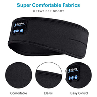 Masque pour les yeux doux Bluetooth Sleeping Masque hydratant nourrissant les cernes pour la maison ou le voyage