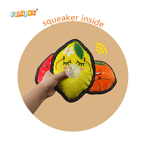 יצרן famipet מותאם אישית סיטונאי סדרת פירות שטוחים חדש עיצוב כלבלב ממולא גור כלב צעצוע - Product Image 3