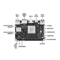 Placa de Desarrollo Khadas SBC Edge-V V13 4G+32G Rockchip RK3399 5.1 con Linux Android Ubuntu Core