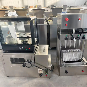 New Commercial 4 Head Pizza Cone Maker <b>Machine</b> 304 Stainless Steel Electric Portable Ice Cream <b>Biscuits</b> Edible Coffee Cups - Product Image 1