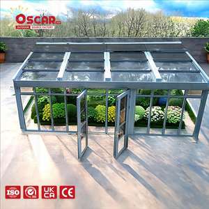 <span class=keywords><strong>Solarium</strong></span> de patio avec protection <span class=keywords><strong>UV</strong></span> et ventilation, design spacieux et élégant, idéal pour se détendre, lire et se divertir. - Product Image 1