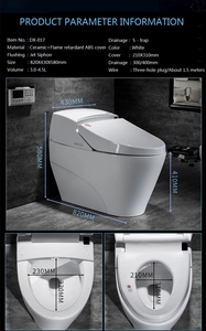 Самоочищающийся самоочищающийся унитаз - Product Image 3