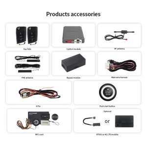 Arrancador Remoto EASYGUARD PKE Compatible con Octavia/FABIA/Multivan/Skoda Superb/Lamando, Bloqueo y Desbloqueo NFC - Product Image 2