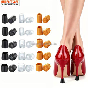 Protector de Tacón de Silicona <span class=keywords><strong>para</strong></span> Zapatos, Protector de Tacón de Plástico <span class=keywords><strong>para</strong></span> Césped, Protectores de Tacón Alto en Kit de Cuidado de Zapatos <span class=keywords><strong>para</strong></span> Bodas y Fiestas HA01502 - Product Image 1