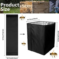 Zubehör Winter Oxford Bee Hive Wrap Bienenstock Warme Abdeckung Wasserdichter Bienenstock Winters chutz abdeckung Wind dichte Helves