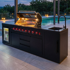 屋外BBQキッチン屋外キッチンガーデン州屋外ステンレス钢屋外グリル付きカスタム - Product Image 1