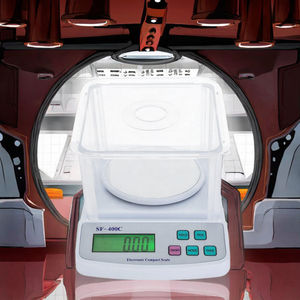 पोर्टेबल डिजिटल इलेक्ट्रॉनिक लैब बैलेंस विश्लेषणात्मक वजन पैमाने पर उच्च परिशुद्धता 100g 500g 1 किलोग्राम 5 किलोग्राम 10 किलोग्राम क्षमता के साथ - Product Image 5