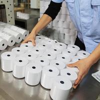 Gulungan Kertas Thermal Grosir Pabrik 3 1/8 X 230, Gulungan Kertas Kasir 80X80 mm, Gulungan Kertas Struk Thermal