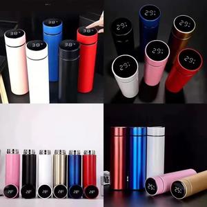 Thermometer Hot Sale Intelligent Temperature <b>Measuring</b> Stainless Steel Thermal Insulation Bottles with Custom - Product Image 2