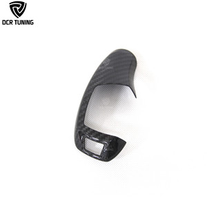 Cubierta de perilla de engranaje de fibra de carbono seca, embellecedor Interior para <span class=keywords><strong>BMW</strong></span> 1, 2, 3, 4, <span class=keywords><strong>5</strong></span>, 6, 7, <span class=keywords><strong>X</strong></span> Series X3, X4, F15, F32, F30, F20, solo LHD - Product Image 6