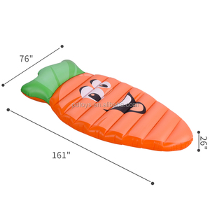 Matelas gonflable durable et élégant de carotte de plage de l'eau de PVC d'EN71 6P pour des activités aquatiques - Product Image 3