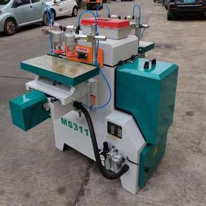 เครื่องเจาะรูแบบสองหัวสำหรับงานไม้แนวตั้ง ใช้กับแผ่นไม้ เฟอร์นิเจอร์ ลิ้นชัก ตู้เก็บของ และกล่องไม้ - Product Image 5