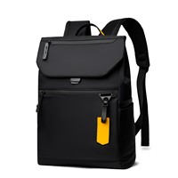 Sac à dos d'ordinateur USB léger et de grande capacité, personnalisé, pour hommes, étudiants, avec doublure en polyester, fermeture éclair, cadre externe, imperméable