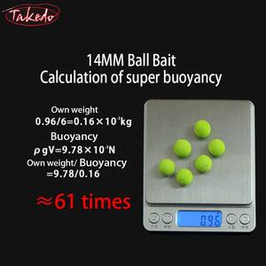 เหยื่อตก<span class=keywords><strong>ปลา</strong></span>แบบลอยน้ำ TAKEDO ขนาด 14 มม. สำหรับ<span class=keywords><strong>ปลา</strong></span>คาร์พ ทำจากโฟม EVA แบบแท่ง สำหรับตก<span class=keywords><strong>ปลา</strong></span>คาร์พ - Product Image 2