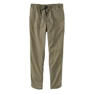Benutzer definierte Logo Nylon Baumwolle Vintage Work Pocket Pants Männer Streetwear Flare Sweat Chino Khaki Hosen für Männer