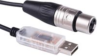 Adaptateur d'interface USB vers DMX LED DMX512 Ordinateur PC Stage Lighting3696