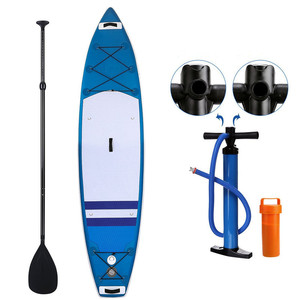 Tabla de SUP Inflable de 12.5 kg con Tecnología Drop Stitch, Incluye Remo, Bomba y Bolsa de Transporte, Portátil para Lagos, Ríos y Deportes Acuáticos, Unisex - Product Image 4
