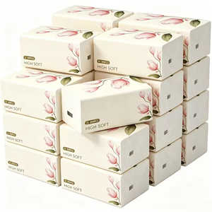 Pañuelos Faciales Impresos Personalizados, Suministro Directo de Fábrica, Marca OEM, Pañuelos Faciales Comerciales para el Hogar - Product Image 5