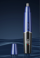 Tondeuse à poils de nez électrique rechargeable par USB Nouveau design transfrontalier pour hommes et femmes Nettoyer les narines Réparateur de poils de nez