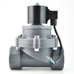 3/4 Zoll PVC-Magnetventil Säure beständiges UPVC CPVC-Magnetventil 12V - Product Image 3