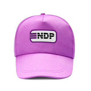 Haute qualité 100% coton solide blanc hommes sport casquette de gymnastique élastique <span class=keywords><strong>dos</strong></span> fermé ajusté brodé à la main Dobby Dot pour Baseball - Product Image 2