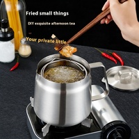 Tout en acier inoxydable 304 Grande capacité de 2000ml Bouilloire à induction facile à nettoyer pour les boissons chaudes de maïs Ramen Multifonctionnel Coréen