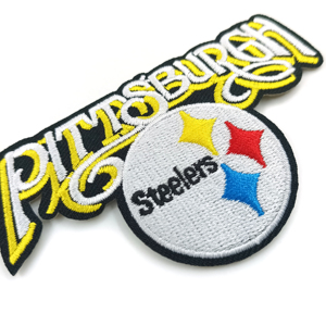 Patch brodé personnalisé des Steelers de Pittsburgh pour le football américain, à thermocoller, patch des Steelers de Pittsburgh - Product Image 4