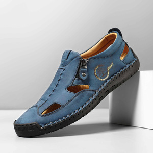 F6611 <span class=keywords><strong>Sandali</strong></span> Estivi da <span class=keywords><strong>Uomo</strong></span> Fatti a Mano, Nuovo Stile, Taglie Grandi, Prezzo di Fabbrica - Product Image 2