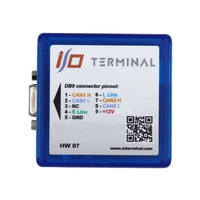 Dispositif multifonctionnel de terminaison I/O (Input/Output) avec activation complète (12 activer & 6 cartes SIM) et câble OBD