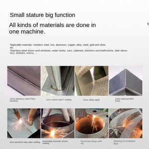 เครื่องเชื่อมเลเซอร์แบบใช้มือจับทำจากสแตนเลสไฟเบอร์เครื่องเชื่อมเลเซอร์ CNC - Product Image 2