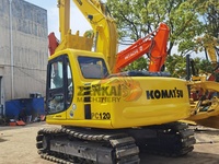 Excavatrice sur chenilles Komatsu PC120-6 d'occasion du Japon, performance stable, excavatrice d'occasion Komatsu PC110 PC120-8 PC130 PC160 à vendre