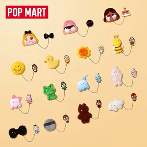 100% auténtico POPMART CRYBABY Tears Factory Plush Pin caja ciega lindo conjunto de insignias suaves para regalo de niñas - Product Image 4