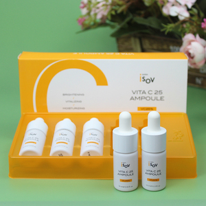 Korean ISOV <strong>Complex</strong> AC Acne Cleansing Ampoule <strong>Solution</strong> Brightening Facial Moisturizing Vitamin C Vital Ampoule Serum Kit - Product Image 2