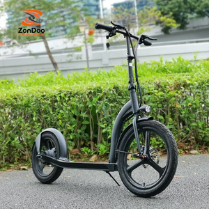 ZonDoo Trottinettes électriques à succès, grande roue de 20 pouces avec moteur de 350 W, trottinette électrique pliable, moto électrique pour adultes, fabrication chinoise - Product Image 3